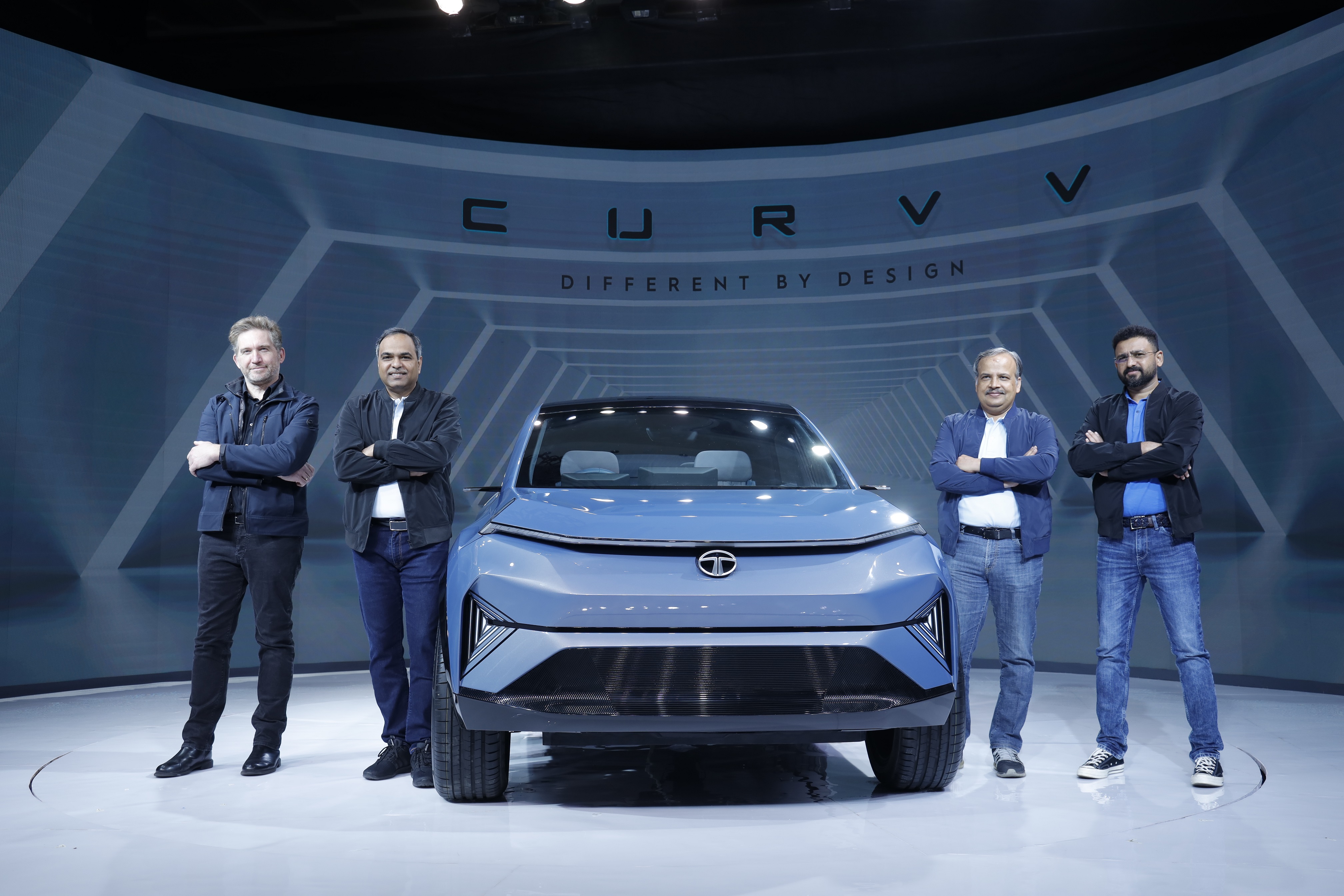 The Evolution of SUV Design is here Tata Motors showcases its Electric SUV Concept - CURVV